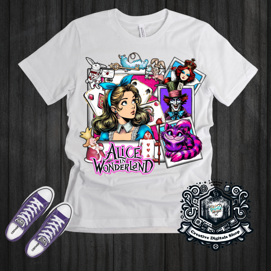 Alice and Wonderland Classic T-Shirt