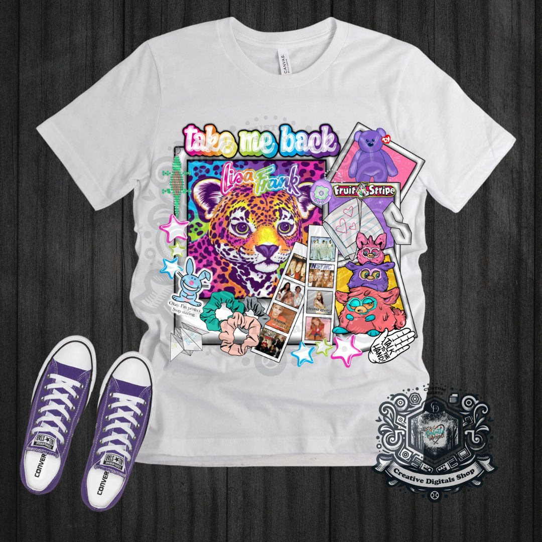 Take Me Back Lisa Frank Classic T-Shirt