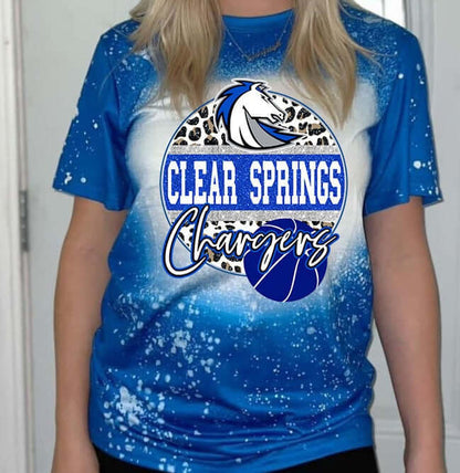 Clear Spring Chargers Sublimation T-Shirt