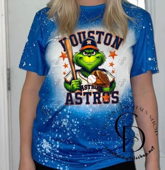 Astros Grinch Sublimation Shirt