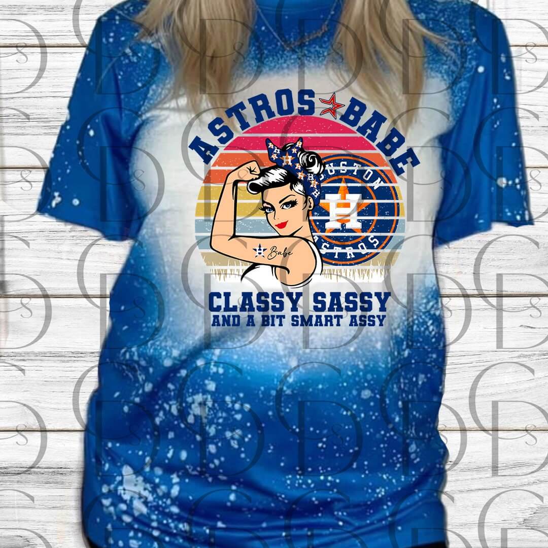 Astros Baseball Babe Sublimation Shirt