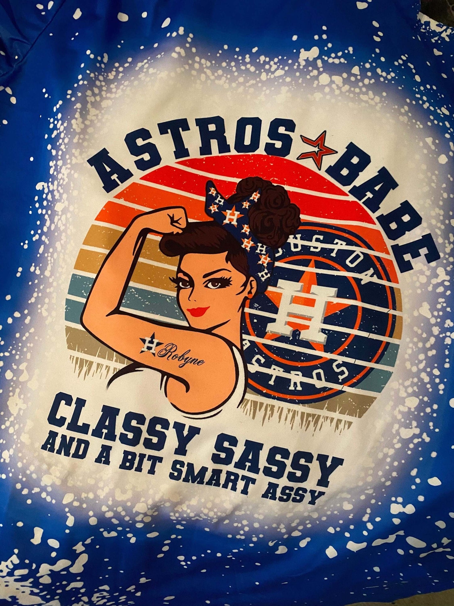 Astros Baseball Babe Sublimation Shirt